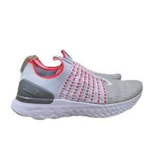 Nike React Phantom Run Flyknit 2 Pure Platinum Size 11 CJ0277-007